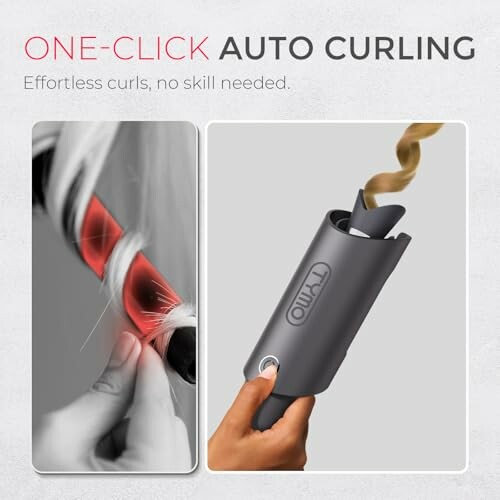 TYMO CURLPRO Automatic Rotating Curling Iron